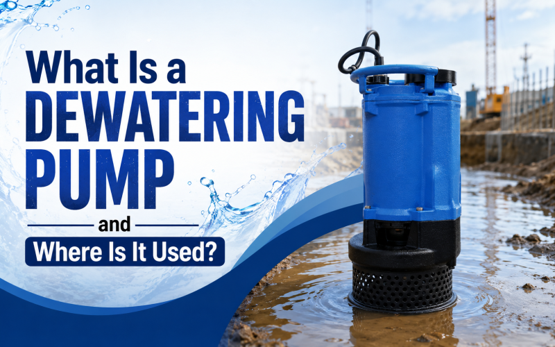 What Is a Dewatering Pump and Where Is It Used?