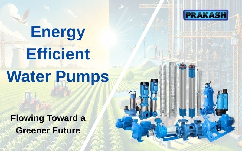 Flowing Toward a Greener Future : Energy Efficient Water Pump Options by Prakash Pump
