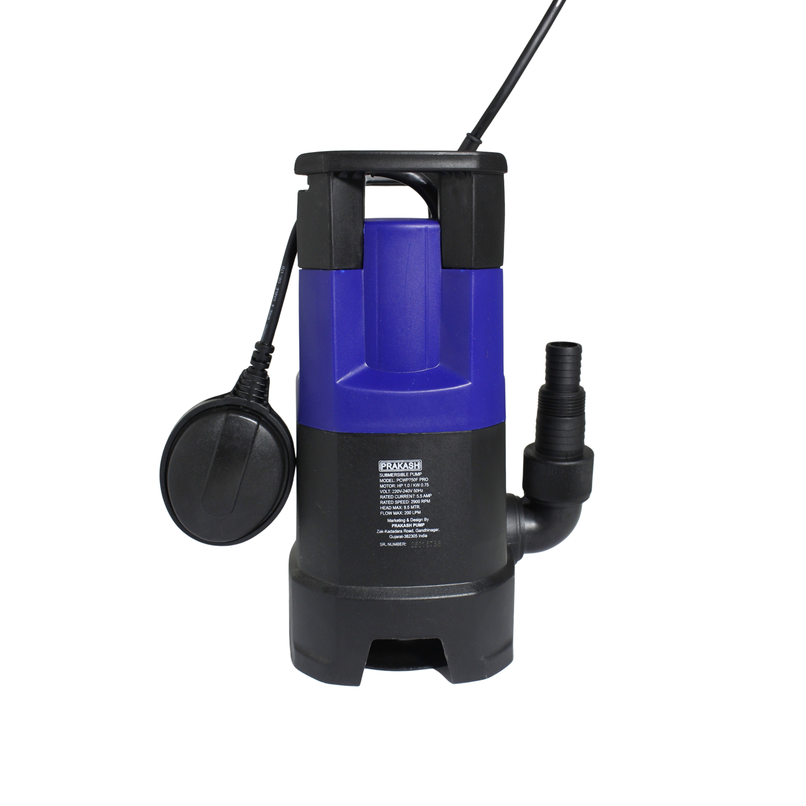 Prakash 1 HP Clean Water Pump - PCWP750F PRO
