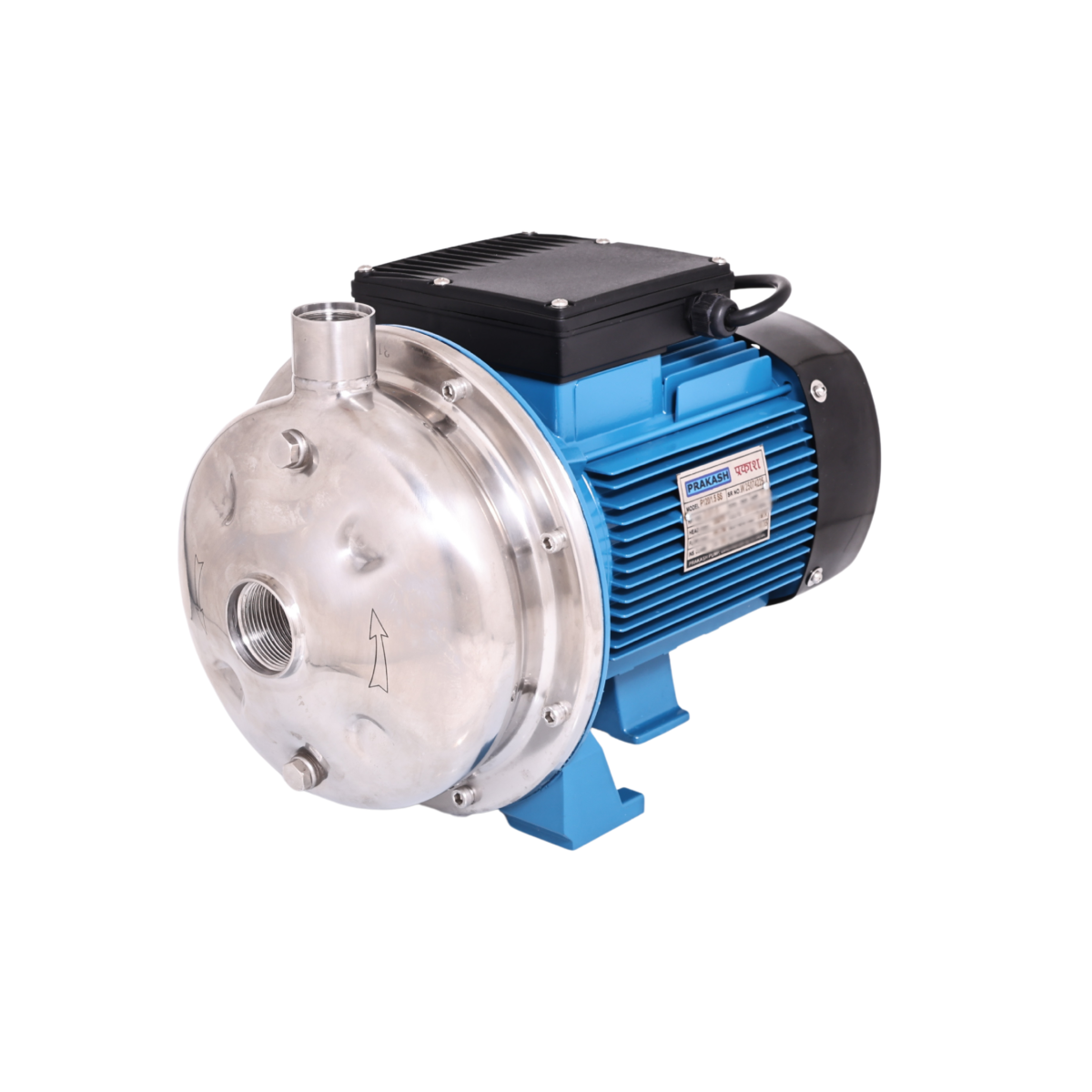 Prakash 2.0 HP Centrifugal Stainless Steel Pump P120/1.5 SS316