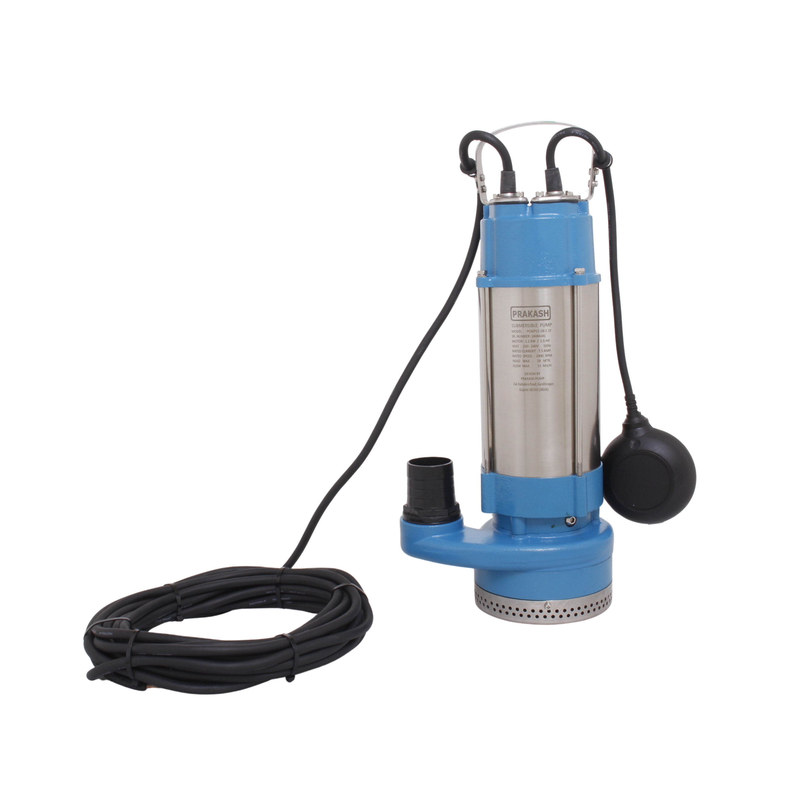 Prakash 1.5 HP Clean Water Pump PCWP15-28-1.1F