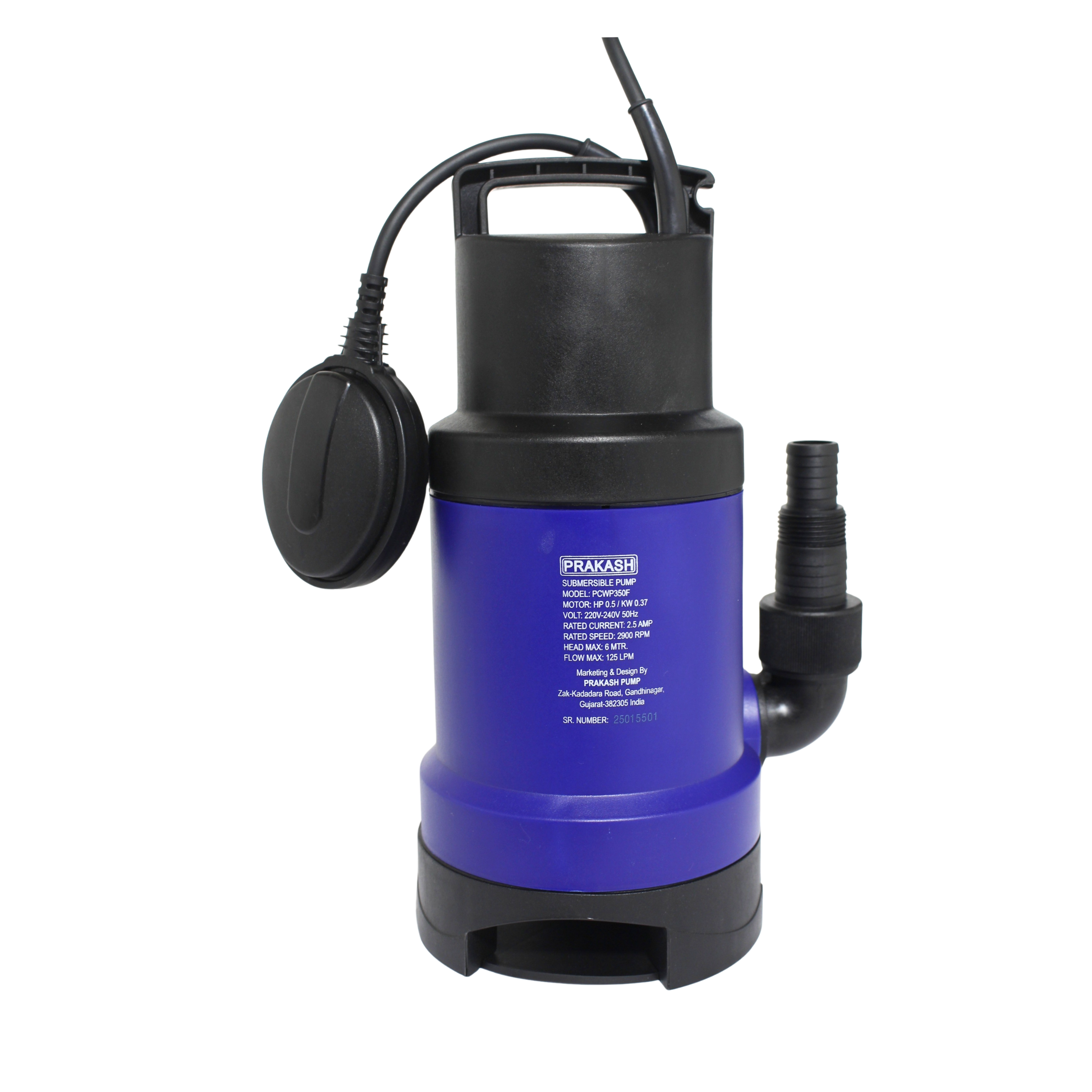 Prakash 0.5 HP Clean Water Pump - PCWP350F