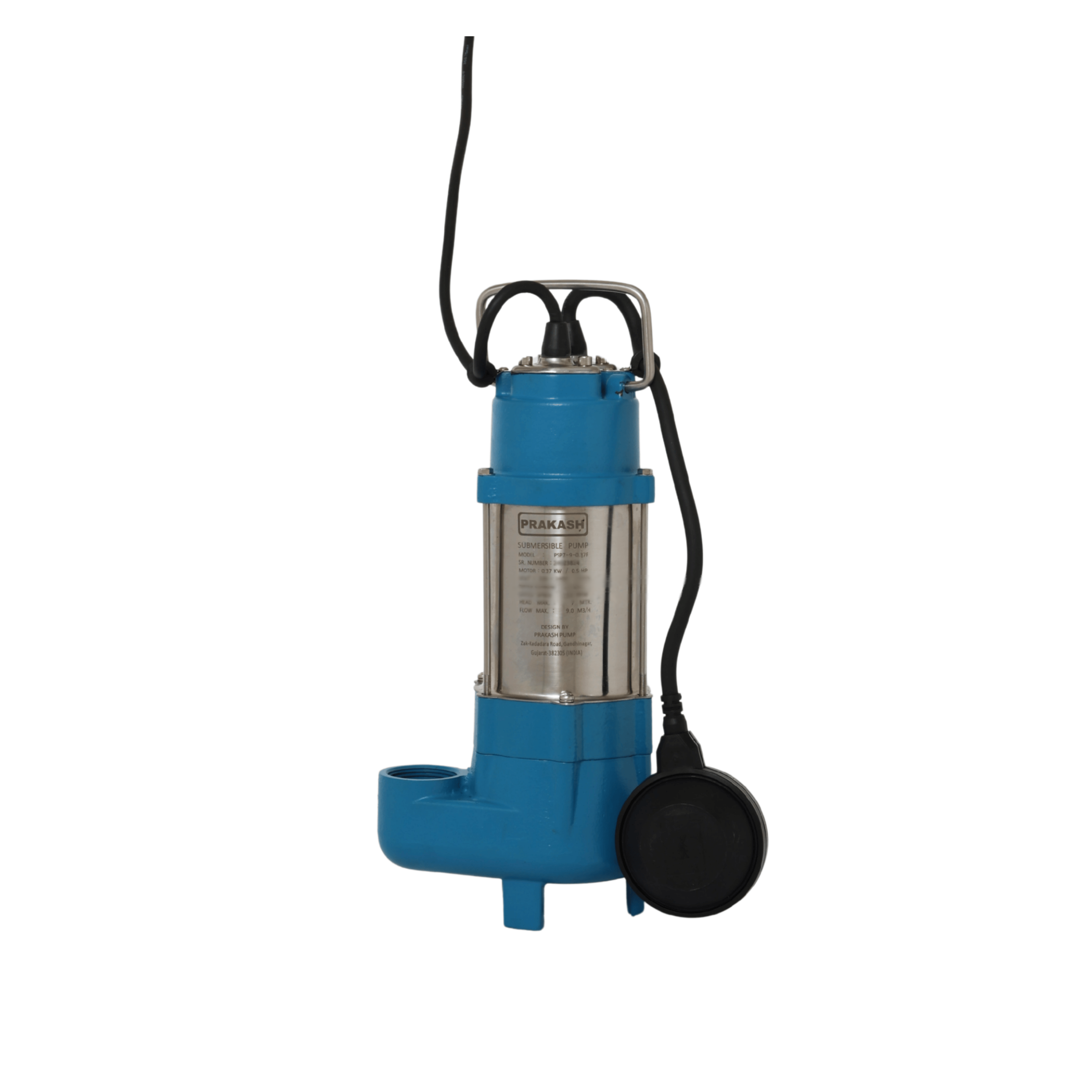 Prakash 0.5 HP Sewage Pump - PSP7-9-0.37F