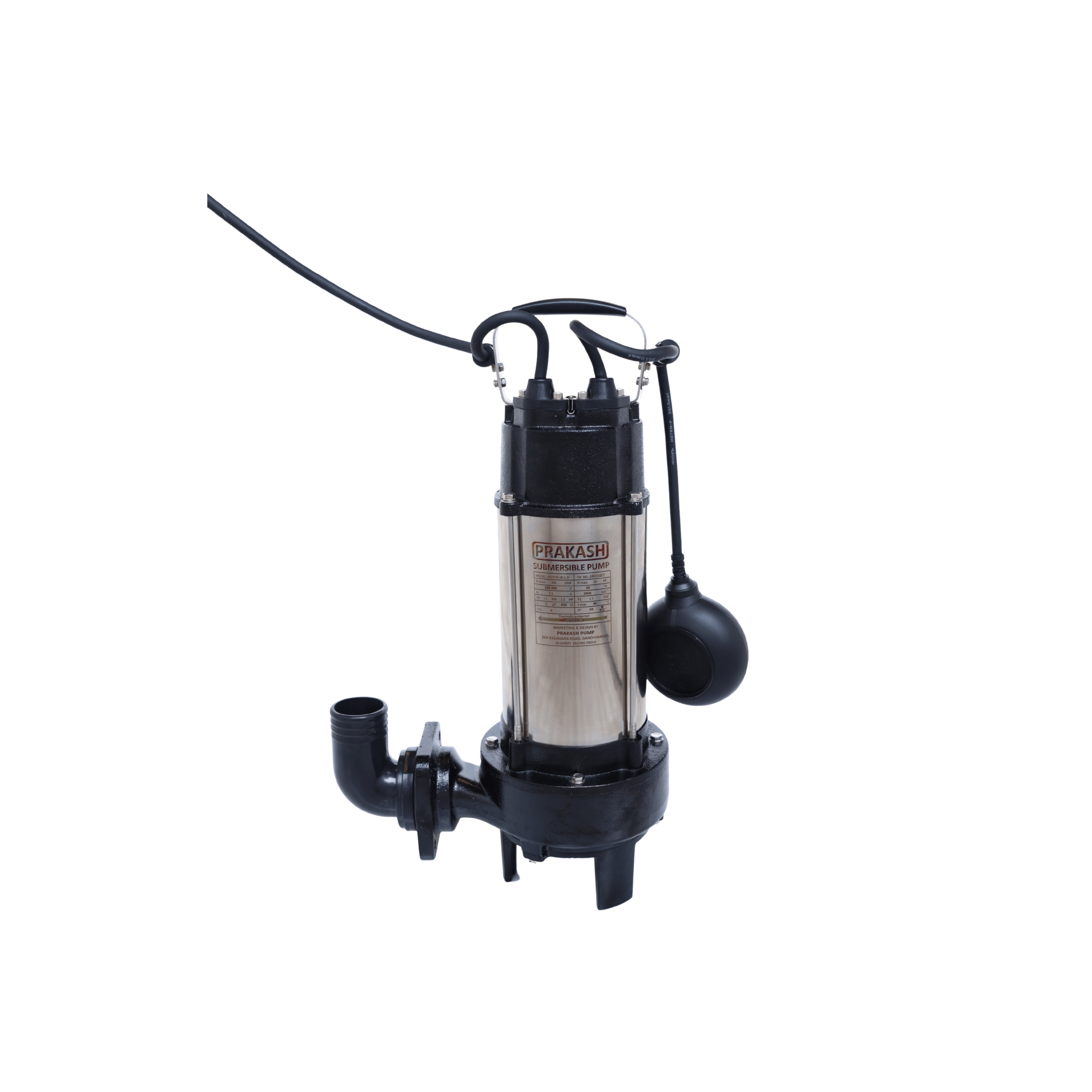 Prakash 1.5 HP Sewage Cutter Pump PSCP20-18-1.1F