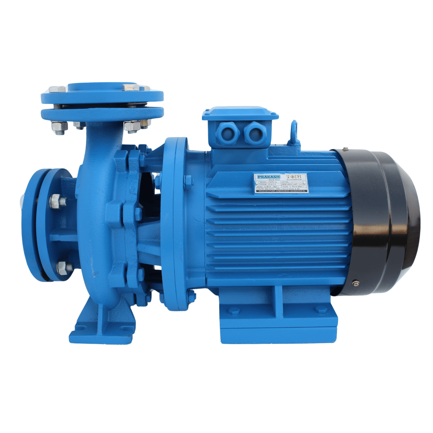 Prakash 10 HP Solo Industrial Pump - PSPP-10