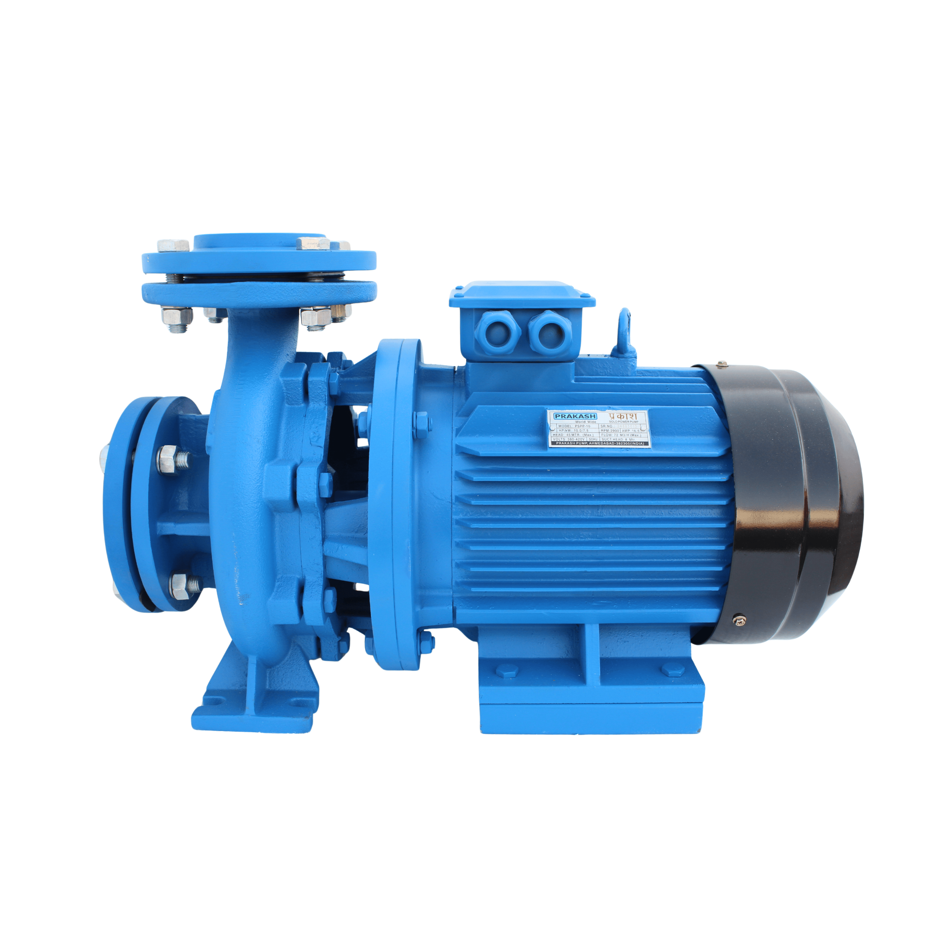 Prakash 10 HP Solo Industrial Pump - PSPP-10