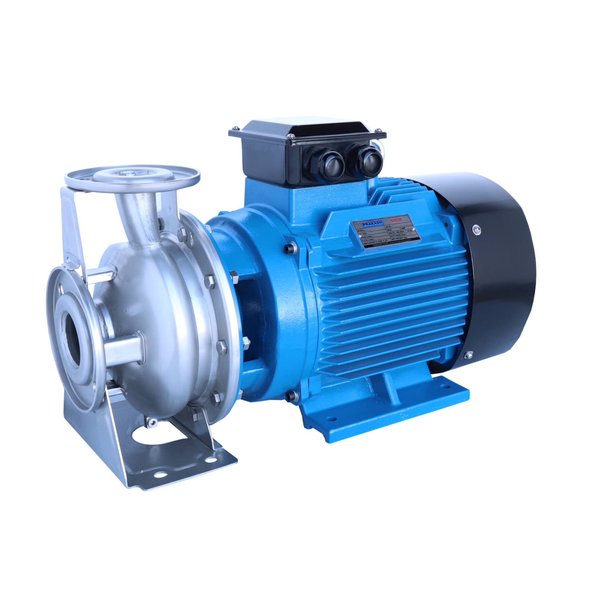 Prakash 15 HP Centrifugal Monoblock Stainless Steel Pump PCM65-50-15