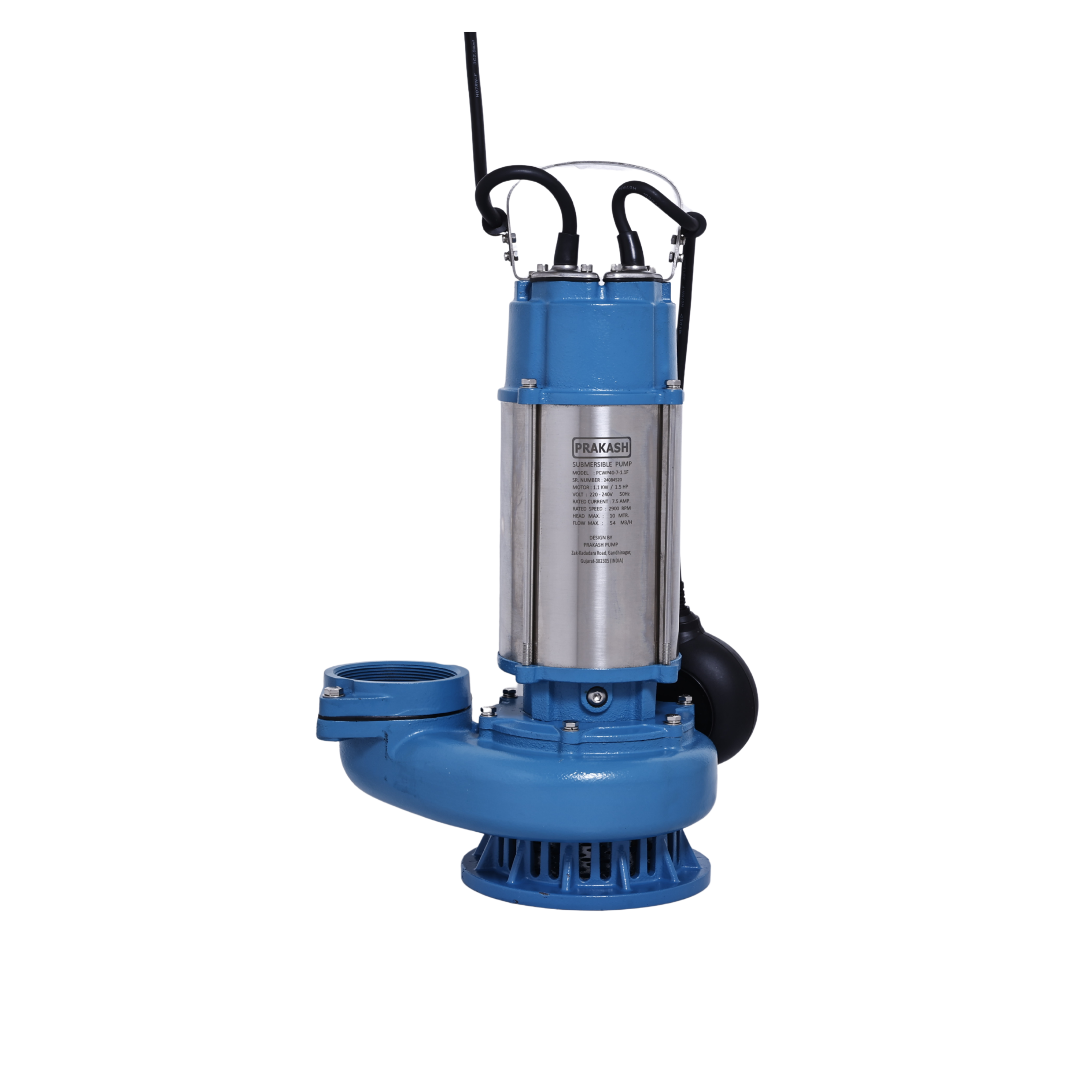 Prakash 1.5HP Clean Water Pump PCWP40-7-1.1F