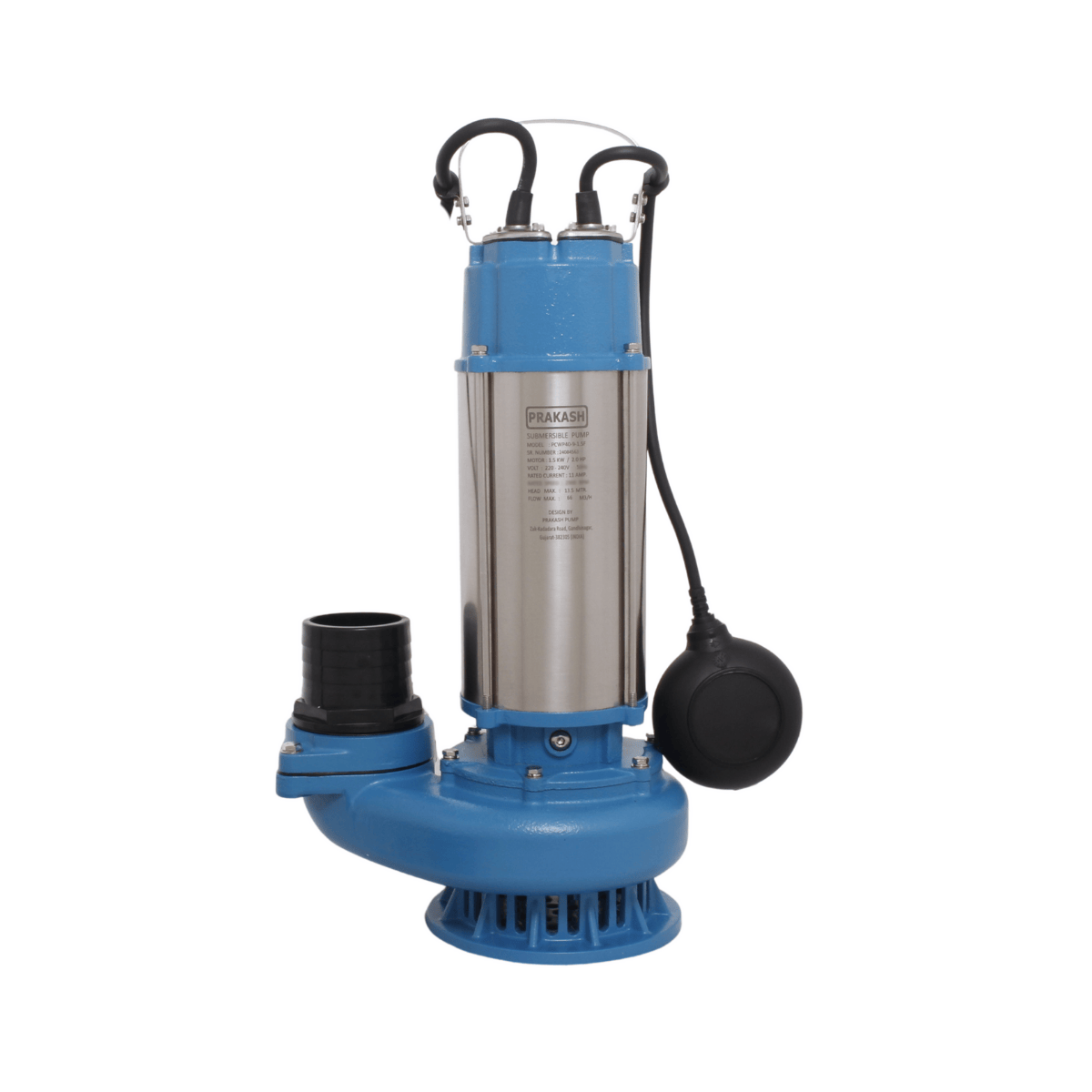 Prakash 2.0 HP Clean Water Pump - PCWP40-9-1.5F