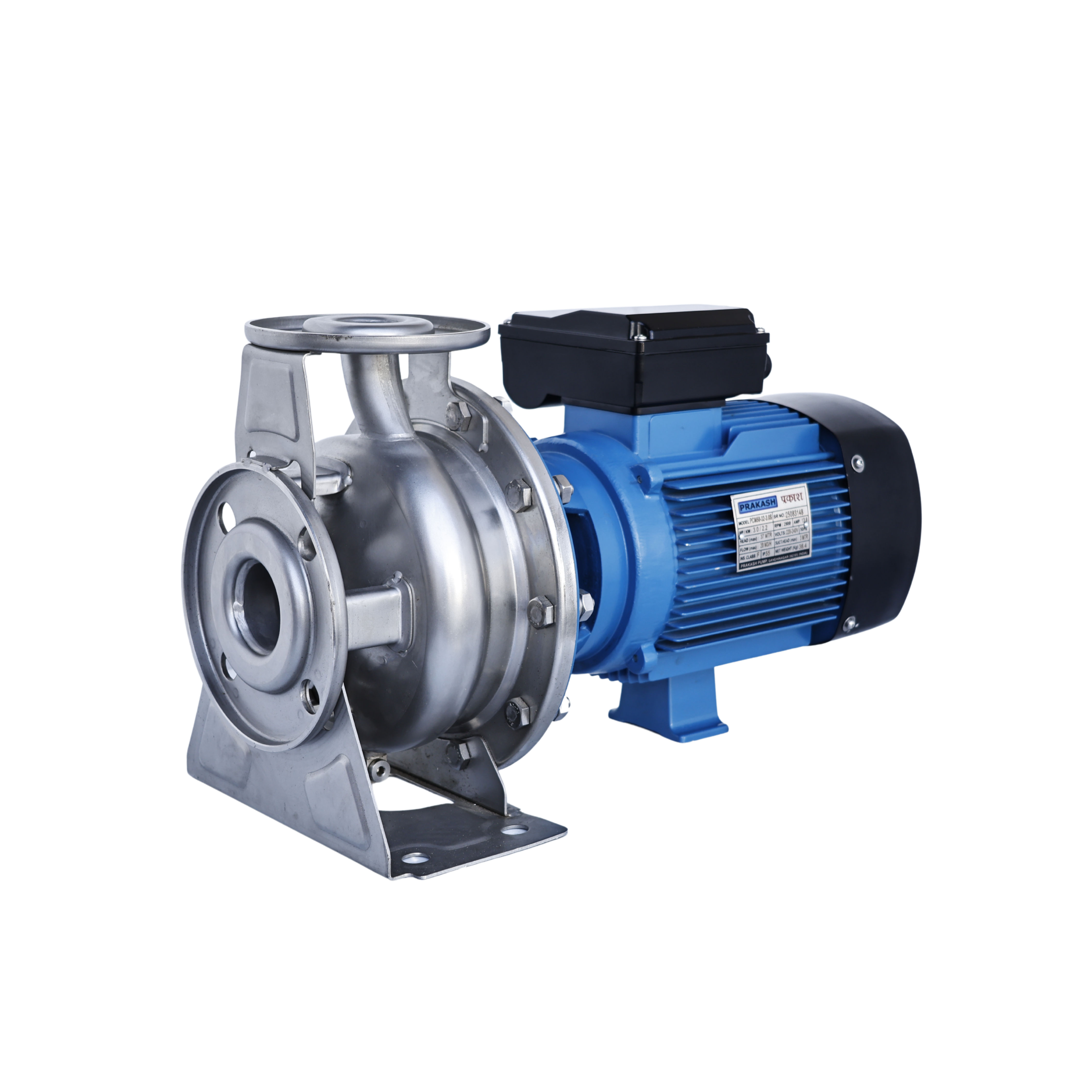 Prakash 3.0 HP Centrifugal Monoblock SS Pump PCM50-32-3S
