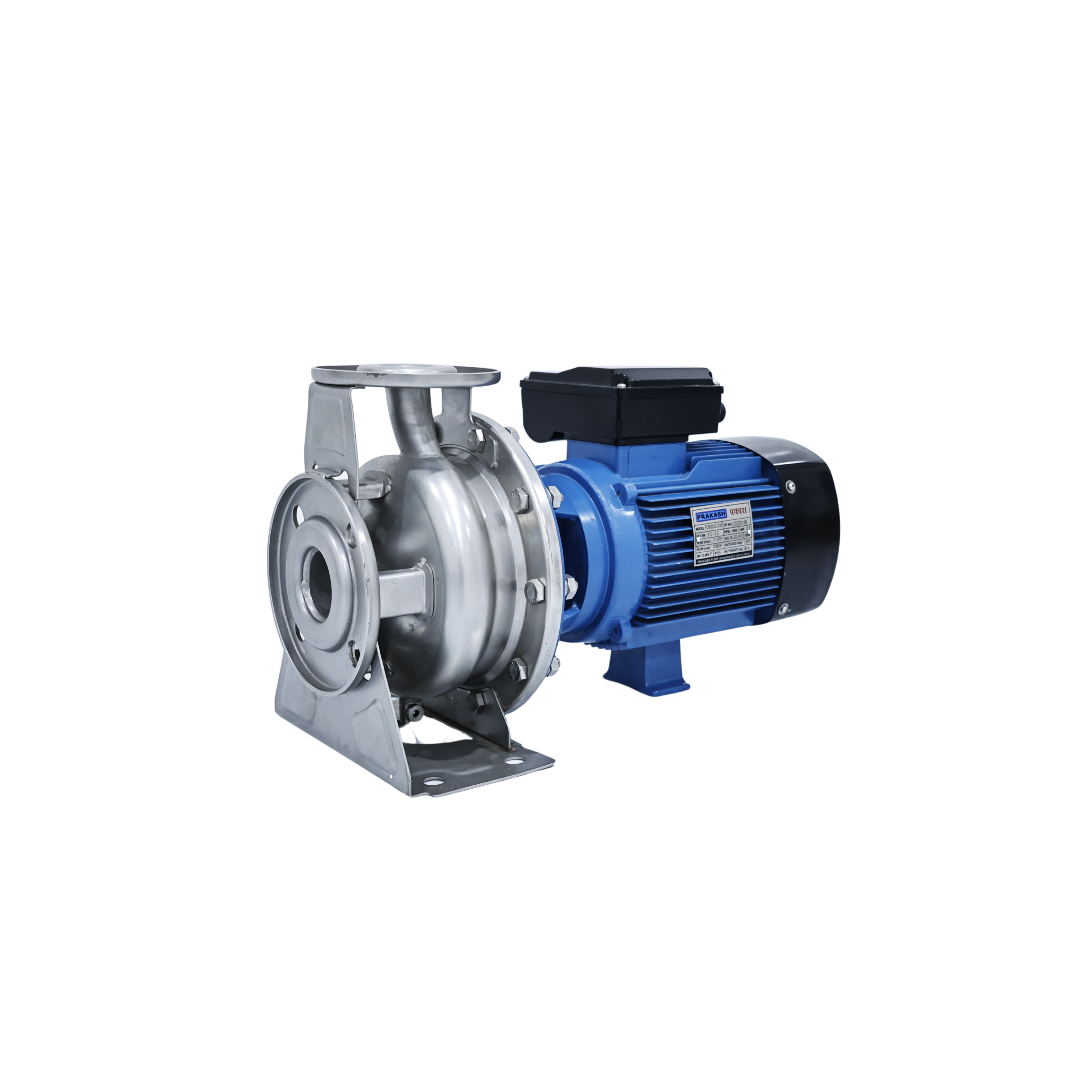 Prakash 3.0 HP Centrifugal Monoblock SS Pump PCM50-30-3.0S