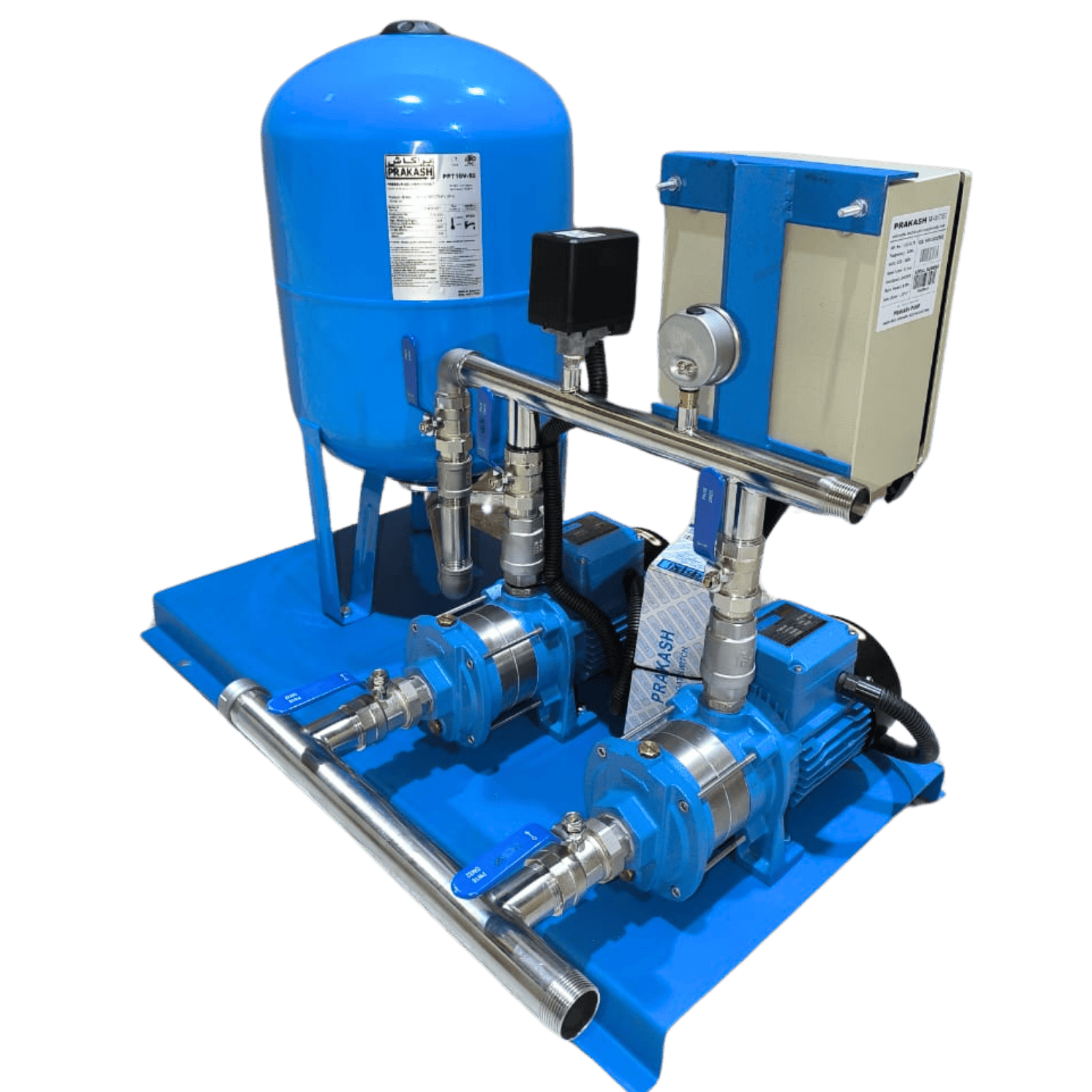 Prakash Horizontal Multistage SS Booster and Transfer System